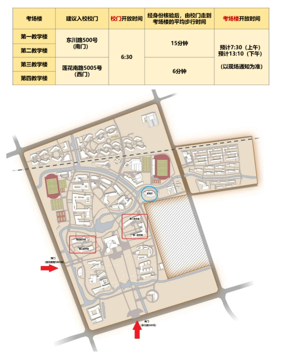 华东师范大学：2023年全国硕士研究生入学考试考前须知